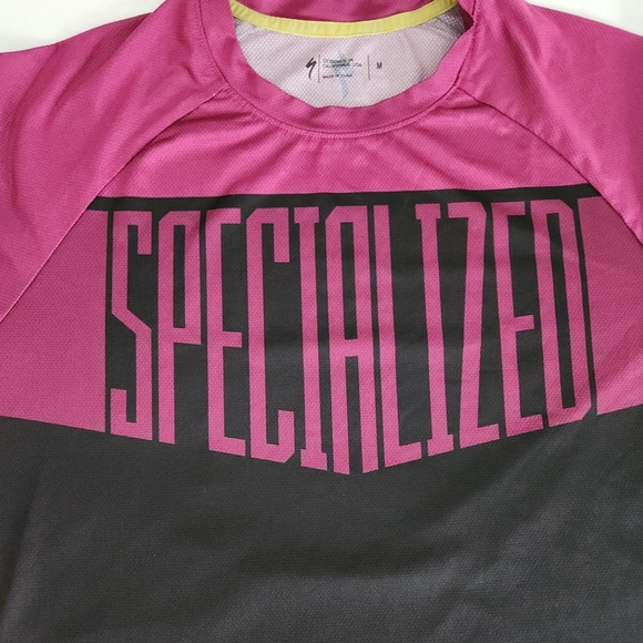 SPECIALIZED MTB Enduro Comp Cycling Jersey purple size M - Picture 4 of 11